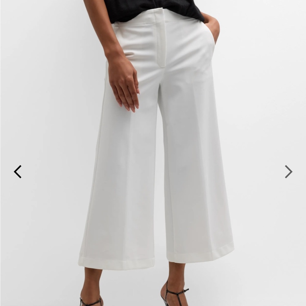 Theory "Terena" pants  White Precsion Ponte- Size 4